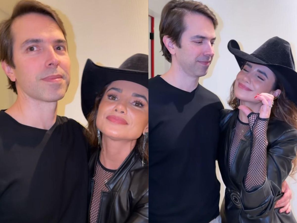 Paula Fernandes curte festa de Carlinhos Maia em clima de romance com namorado