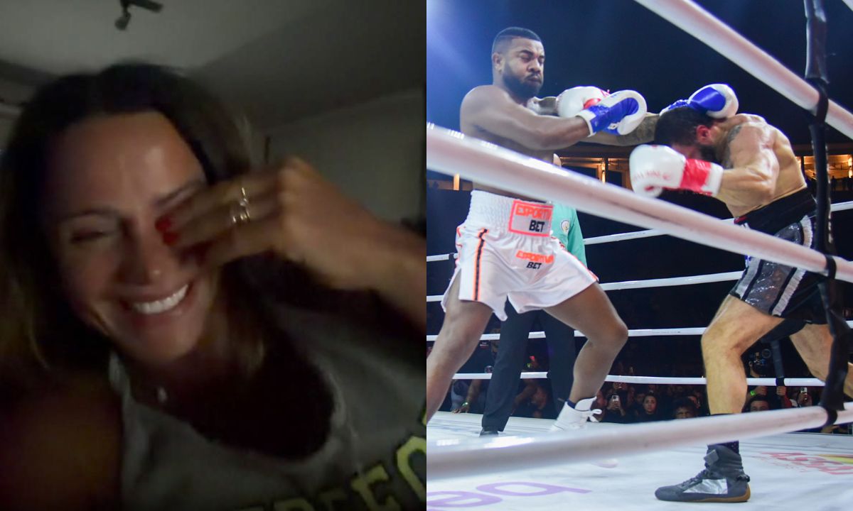 Viviane Araujo se diverte com luta entre Davi Brito e Bambam e viraliza nas redes