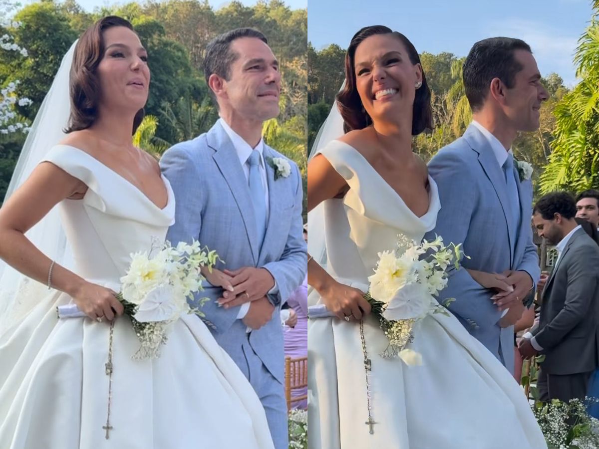 Marcus Buaiz comemora bodas de papel com Isis Valverde e emociona fãs