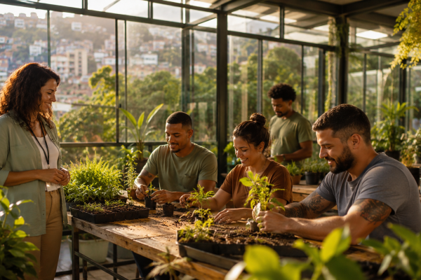 O apoio certo ajuda a transformar crise em reconstrução