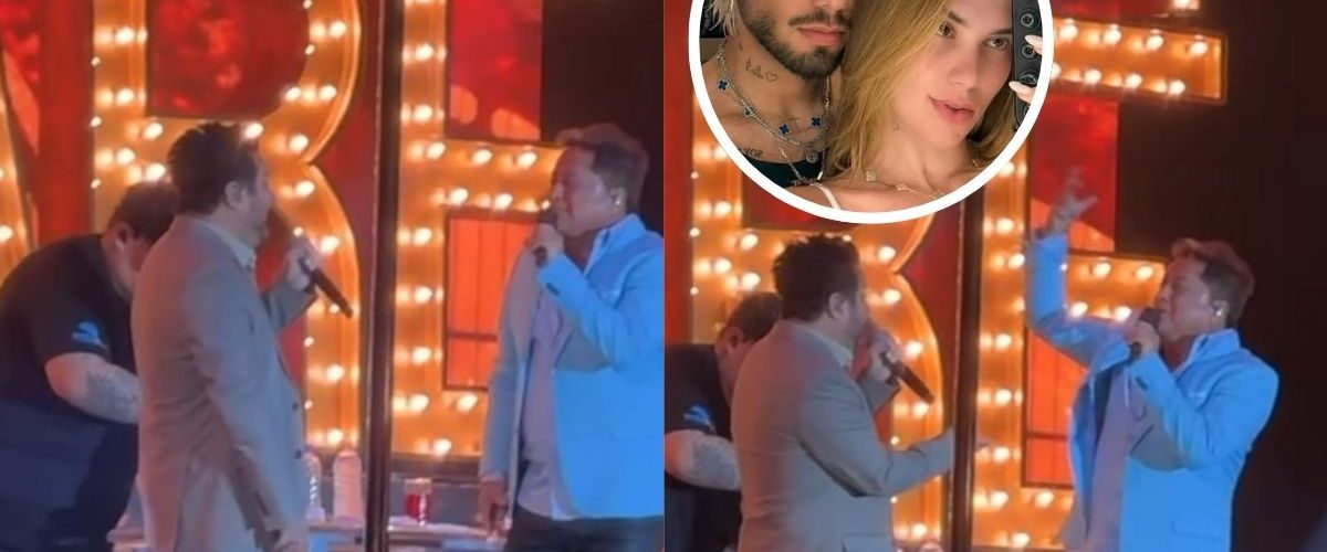 Bruno faz brincadeira com Leonardo sobre Zé Felipe e Virginia e reação viraliza em show