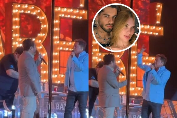 Bruno faz brincadeira com Leonardo sobre Zé Felipe e Virginia e reação viraliza em show