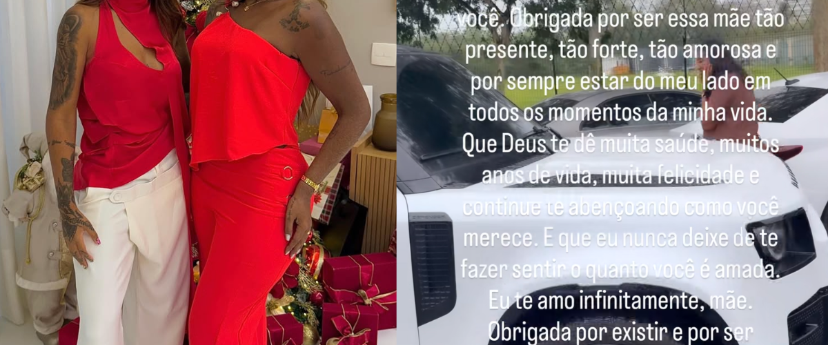 Ludmilla emociona mãe com surpresa de aniversário e compartilha homenagem nas redes