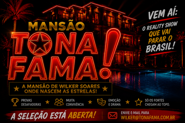Mansão Tô Na Fama: o reality de Wilker Soares mantém inscrições abertas e anunciará famosos em julho