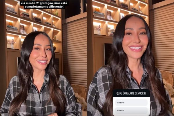 Sabrina Sato muda os planos e anuncia chá revelação da segunda gravidez