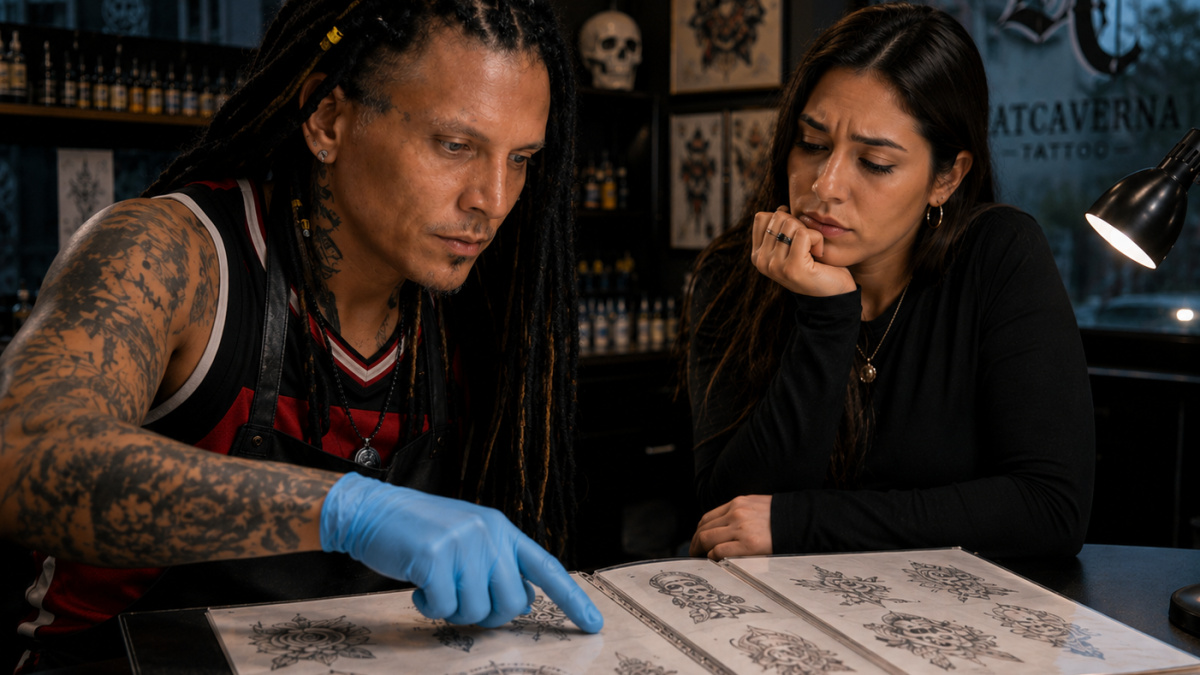Primeira tatuagem exige confiança antes mesmo da escolha do desenho