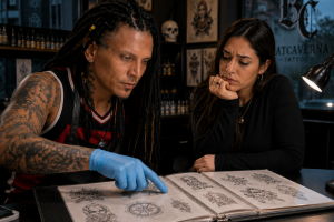 Primeira tatuagem exige confiança antes mesmo da escolha do desenho