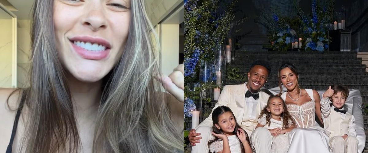Tainá Militão destaca dedicação de Éder Militão à família e celebra apoio durante a gravidez