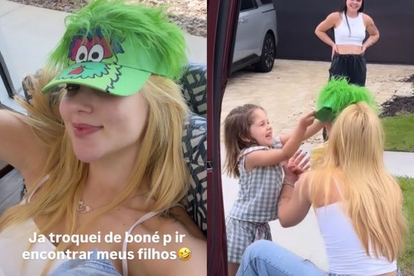 Virginia mata a saudade dos filhos e compartilha momento emocionante nos Estados Unidos