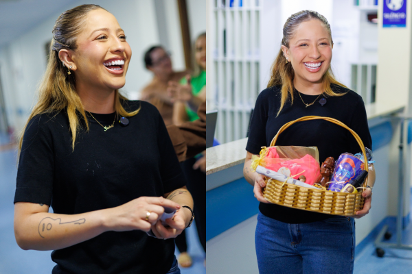Mari Fernandez cumpre promessa, visita hospital em Petrolina e reforça apoio a pacientes com câncer