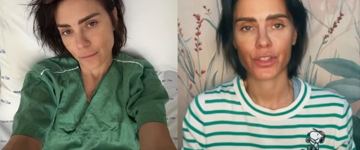 Carolina Dieckmann relata susto com infecção renal e faz apelo aos seguidores após internação