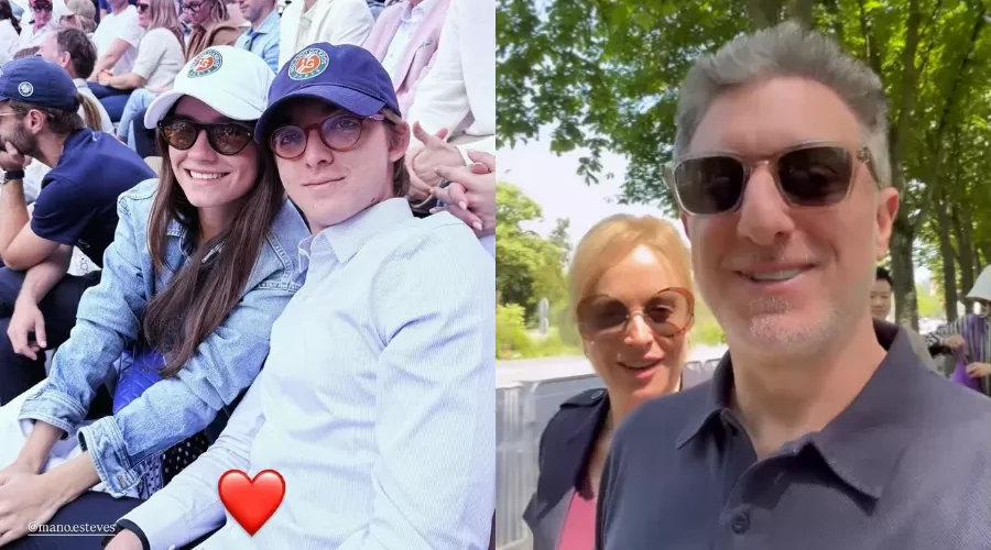 Nora de Angélica ganha homenagem especial durante viagem da família à França