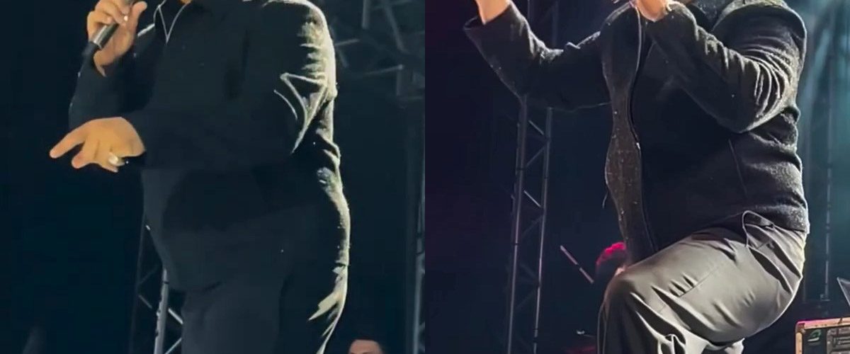 Belo ironiza repercussão de apresentação e diverte fãs durante show em São Paulo