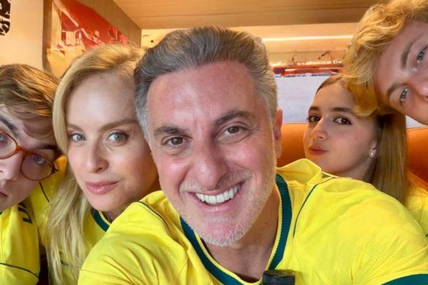 Angélica reúne família em viagem aos Estados Unidos e mostra bastidores de ida ao jogo do Brasil