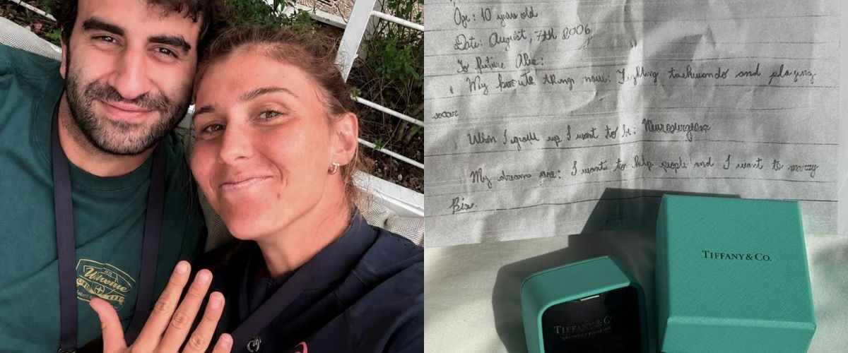 Bia Haddad fica noiva de amigo de infância após pedido de casamento repleto de significado