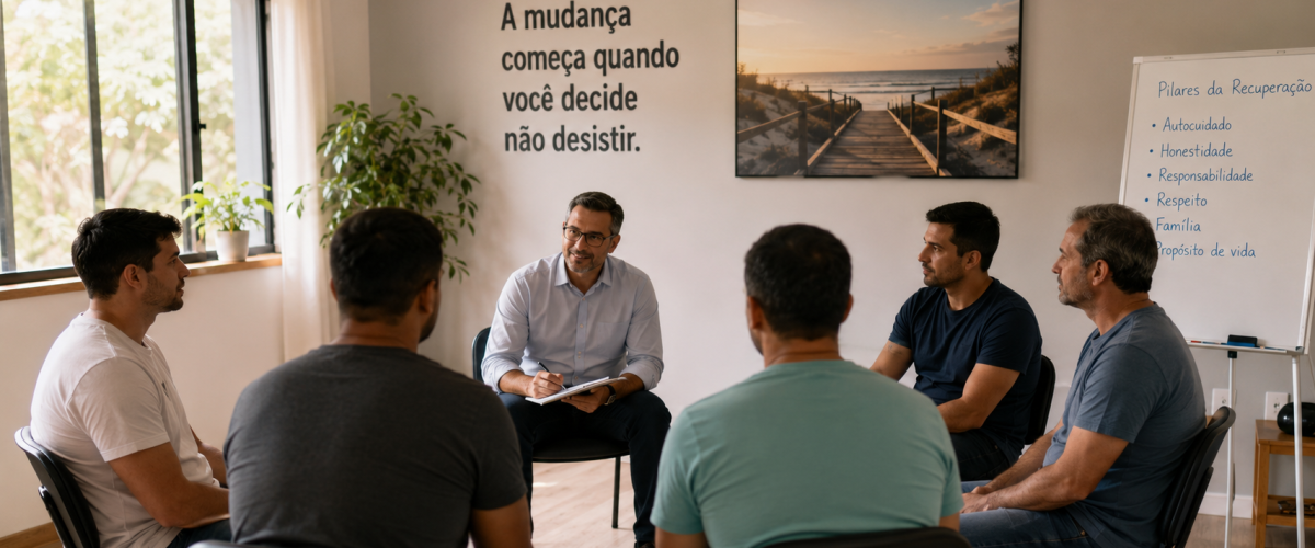 Recuperação da dependência química: como encontrar um tratamento realmente estruturado
