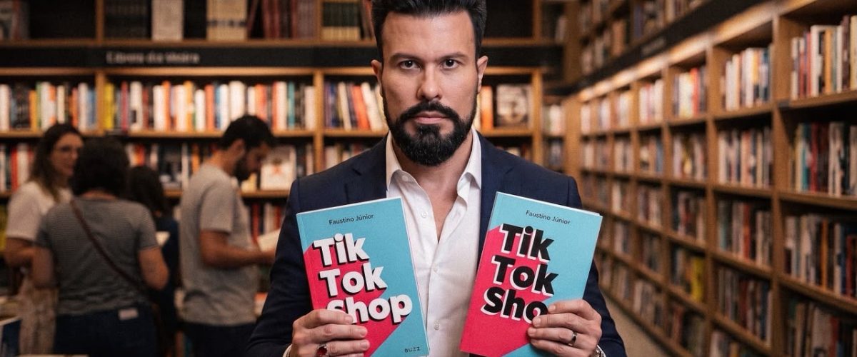Faustino Júnior lidera novamente o mercado editorial com o TikTokShop