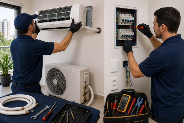 Mudança e reforma sem riscos: cuidados com climatização e instalações elétricas