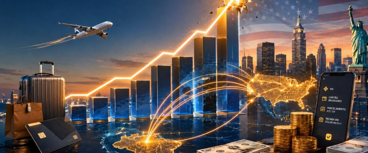 Recorde de gastos no exterior amplia busca por soluções financeiras internacionais