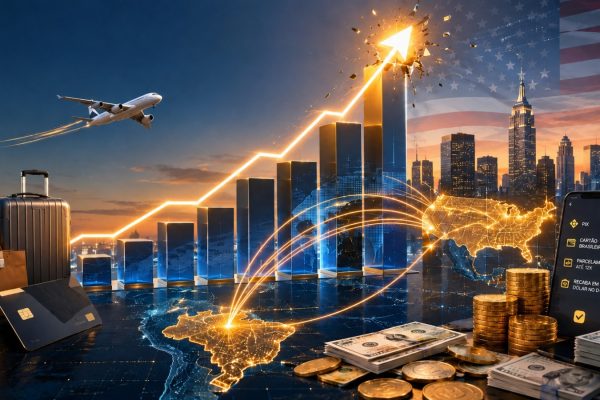 Recorde de gastos no exterior amplia busca por soluções financeiras internacionais