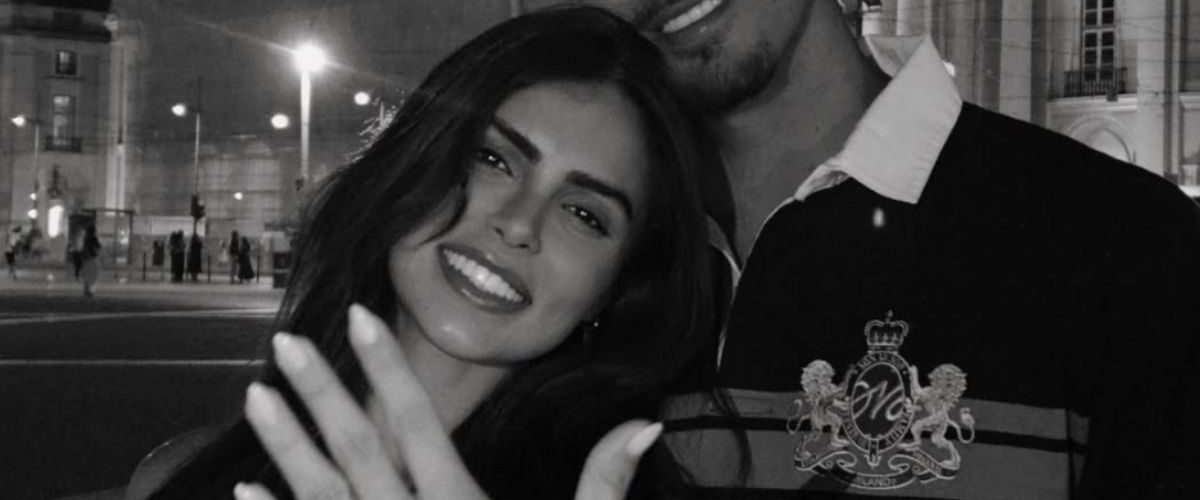 Gabriel Medina pede Isabella Arantes em casamento e casal comemora noivado nas redes