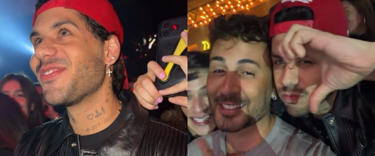 Carlinhos Maia e Zé Felipe brincam com música sobre desilusão durante show em São Paulo