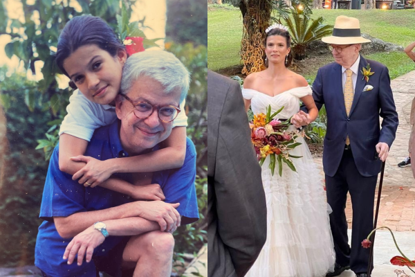 Maria Eduarda Machado emociona ao se despedir do pai, Renato Machado, nas redes sociais