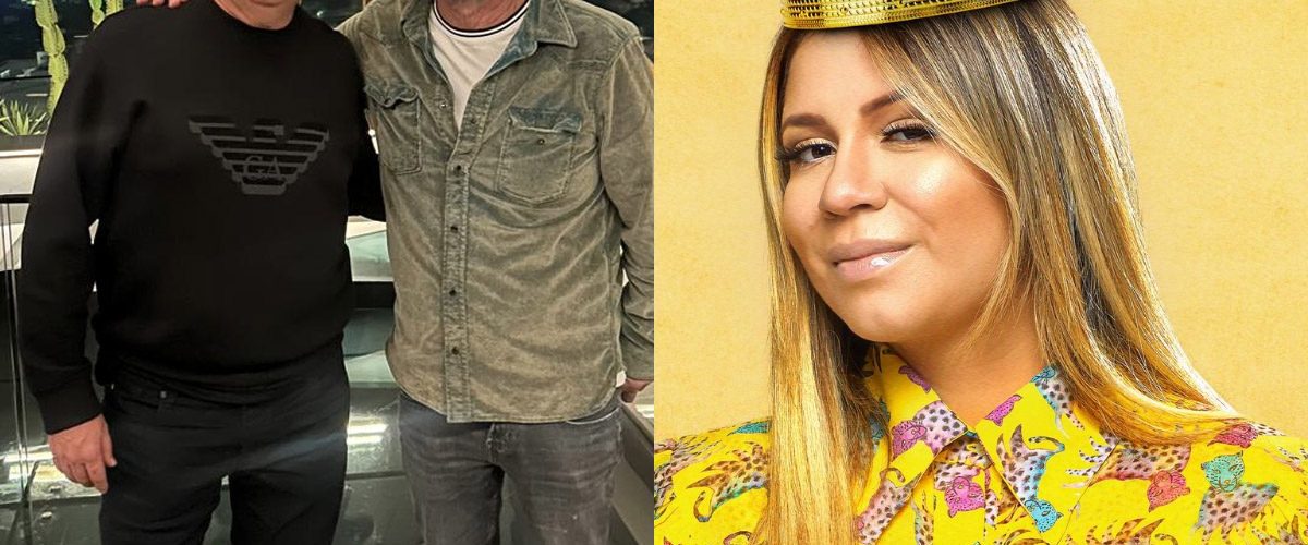Encontro entre Wander Oliveira e Marcelo Serrado marca preparação para filme sobre Marília Mendonça
