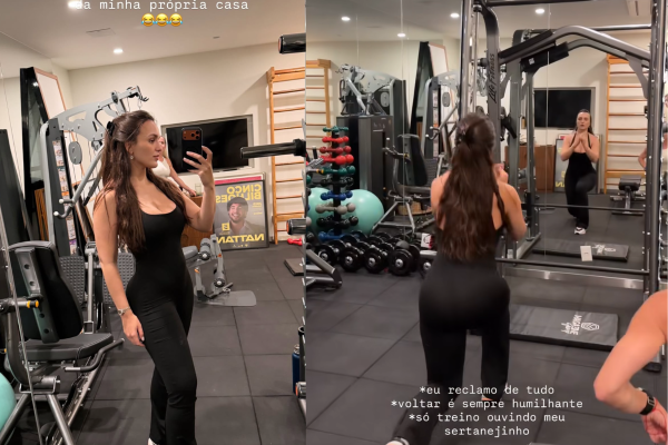 Rafa Kalimann celebra volta à rotina fitness após maternidade e diverte fãs com descoberta inusitada
