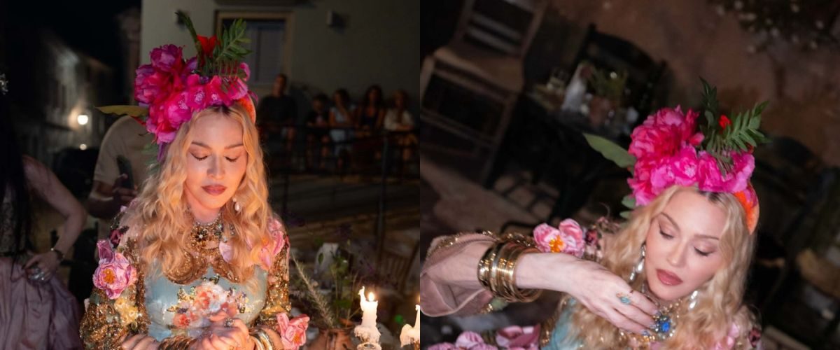 Madonna comemora aniversário na Grécia em viagem com filhos e namorado