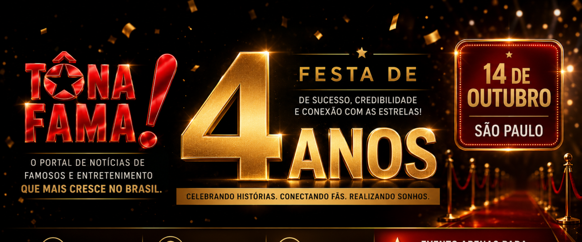 Tô Na Fama! celebra quatro anos com festa exclusiva assinada por Kitto Vieira e Rose Rodrigues e reúne nomes que ajudaram a construir sua história