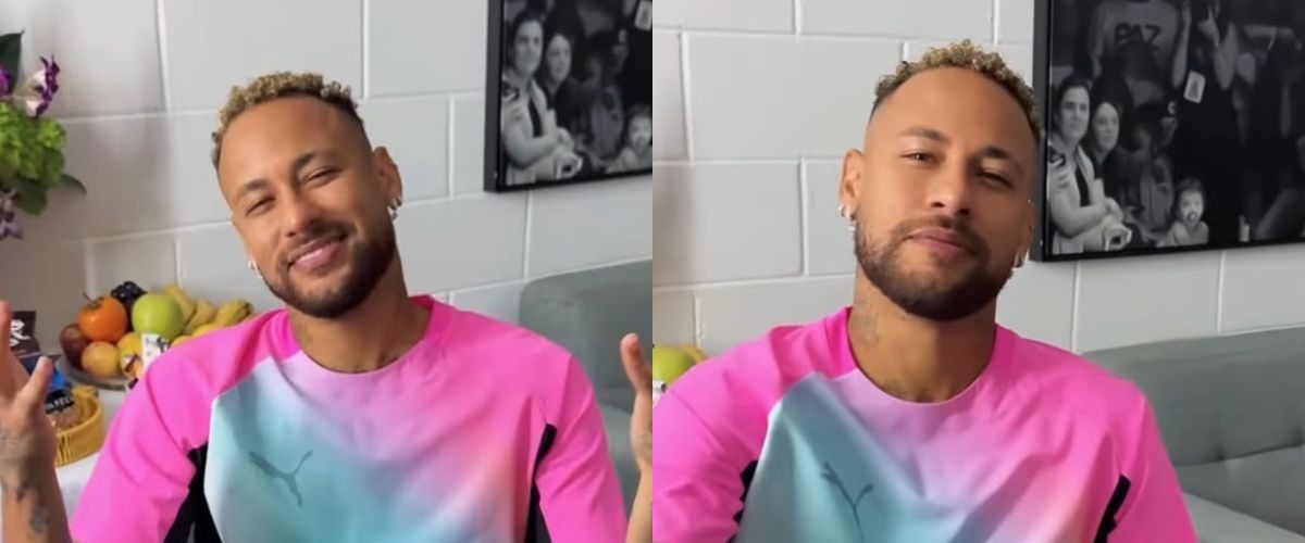 Neymar compartilha momento de carinho entre Mavie e Helena
