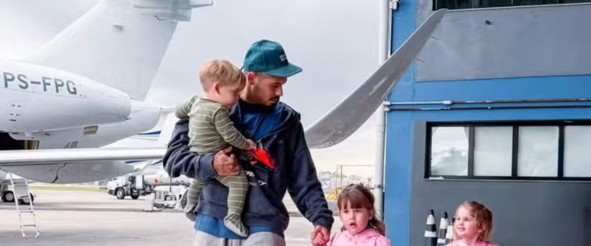 Zé Felipe revela semelhanças com os filhos e fala sobre personalidade das crianças