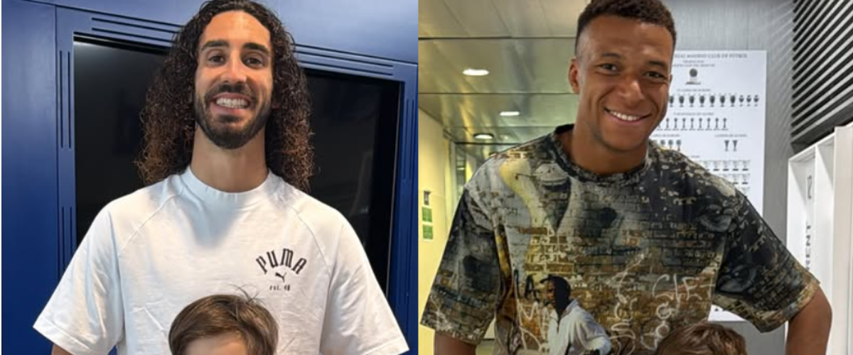 Tainá Militão registra encontro dos filhos com estrelas do Real Madrid após mudança para Madri