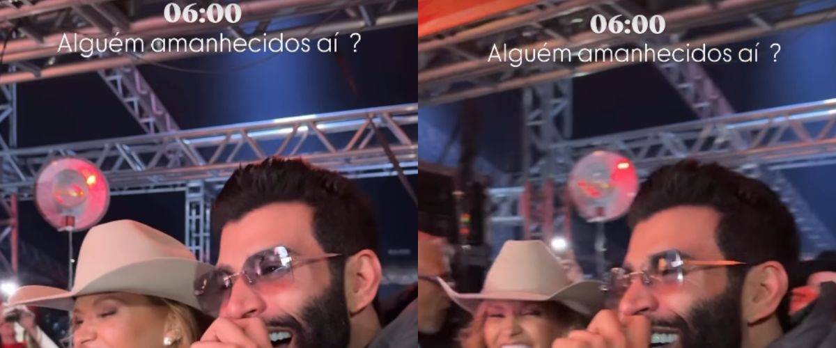 Andressa Suita e Gusttavo Lima estendem noite em Barretos e curtem festa até o amanhecer