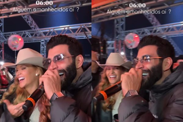 Andressa Suita e Gusttavo Lima estendem noite em Barretos e curtem festa até o amanhecer