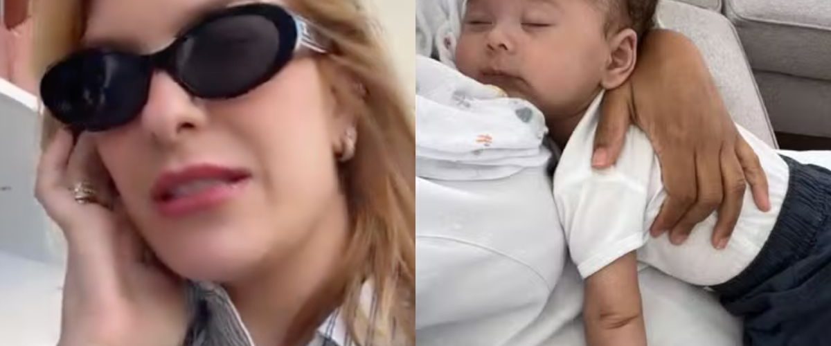Lore Improta revela mudança na rotina de Levi após bebê ganhar 2 kg em um mês