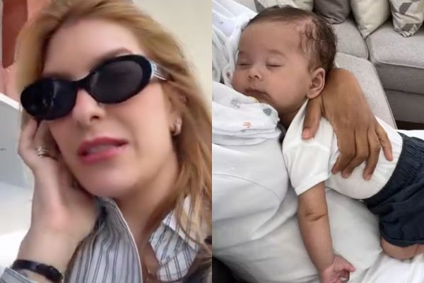 Lore Improta revela mudança na rotina de Levi após bebê ganhar 2 kg em um mês