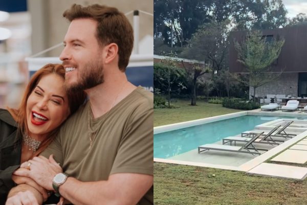 Maíra Cardi e Thiago Nigro estreiam imóvel milionário durante o Dia dos Pais