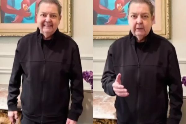 Faustão faz homenagem surpresa a João Silva e revela orgulho pela trajetória do filho