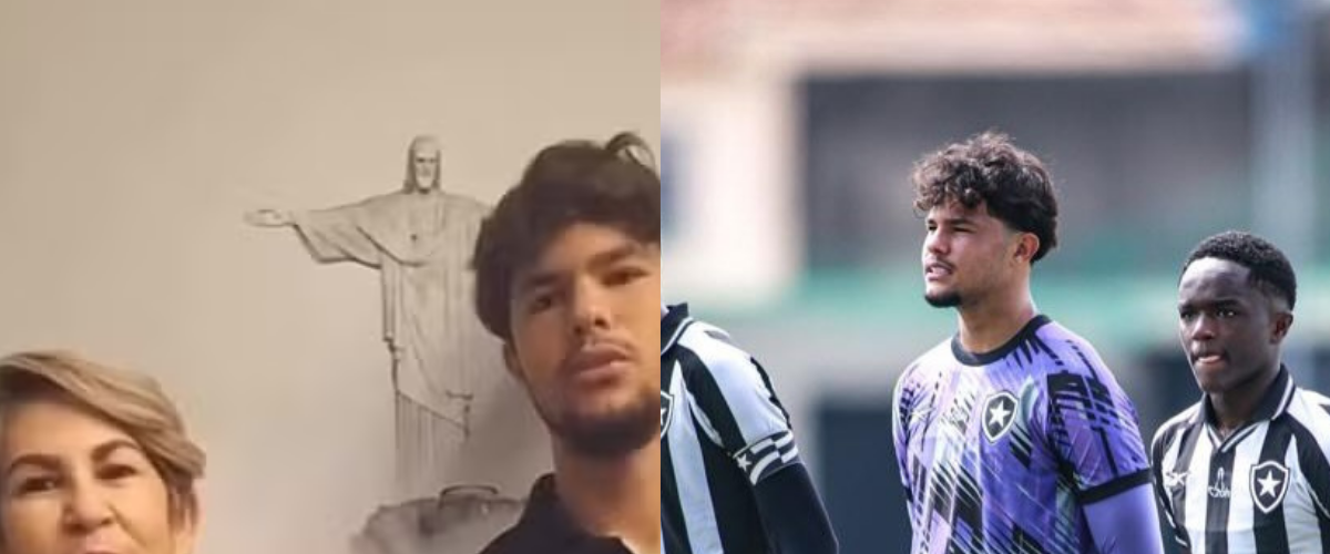 Avó de Bruninho se revolta com comparações ao pai após punição no Botafogo: “É cruel”
