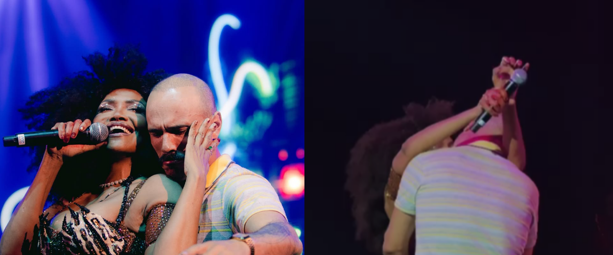 Gaby Amarantos celebra um ano de “Rock Doido” com show no Rio e protagoniza momento inesperado com Ed Gama