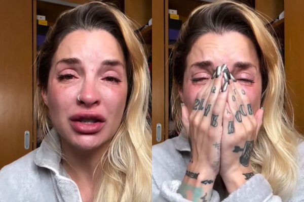 Clara Aguilar chora ao relatar conflitos com ex-marido durante divórcio