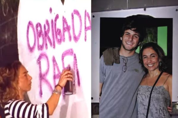 Cissa Guimarães presta homenagem ao filho Rafael no dia em que ele completaria 35 anos