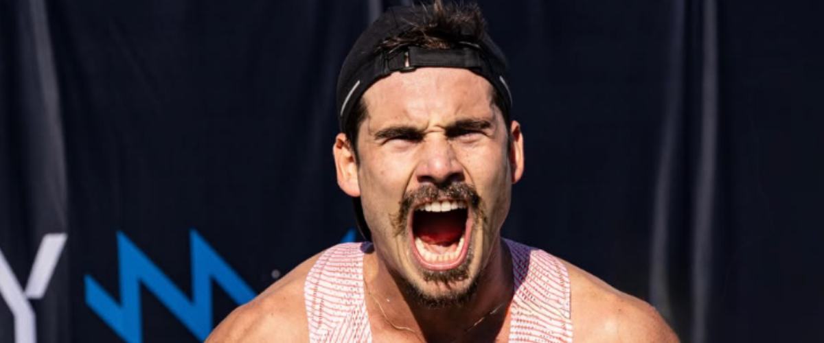 Nicolas Prattes revive desafio em Sydney e comemora um ano de recorde brasileiro