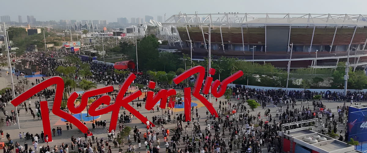 Com Zoox, Rock in Rio 2026 coloca dados no centro da experiência do público
