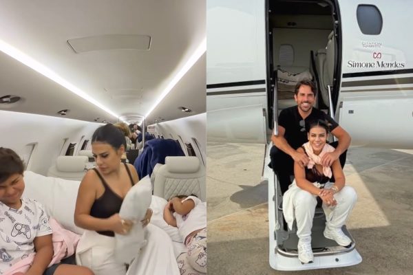 Simone Mendes aproveita intervalo nos shows para curtir viagem em família em Orlando