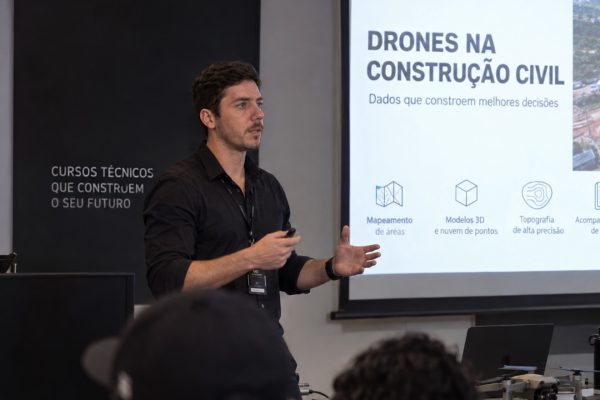 Drones mudam rotina da construção e ajudam a reduzir custos e retrabalho