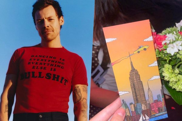 Arte de ingresso de Harry Styles causa polêmica entre internautas antes do 11 de Setembro