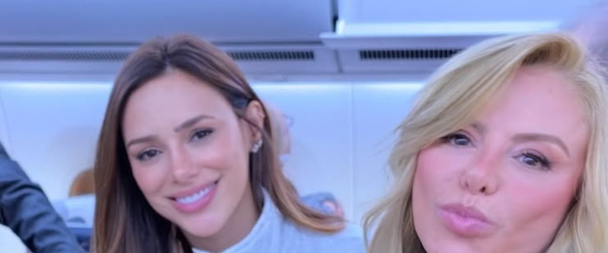 Poliana Rocha e Bruna Biancardi surpreendem ao aparecer juntas em voo para Paris